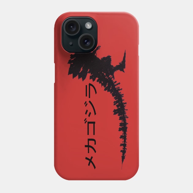 Mechagodzilla Phone Case by Bajingseng