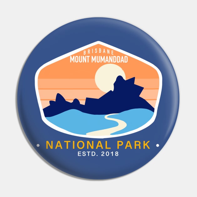 Mumanddad National Park Pin by Dreamfalling Studios