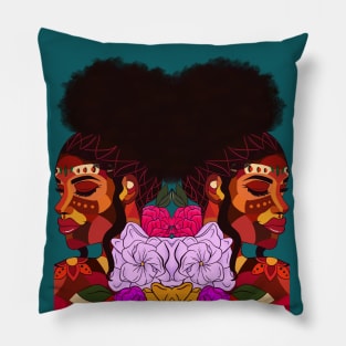 African Beauty Pillow