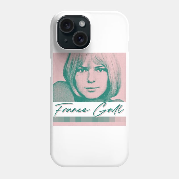 France Gall // 60s Aesthetic Design Phone Case by unknown_pleasures