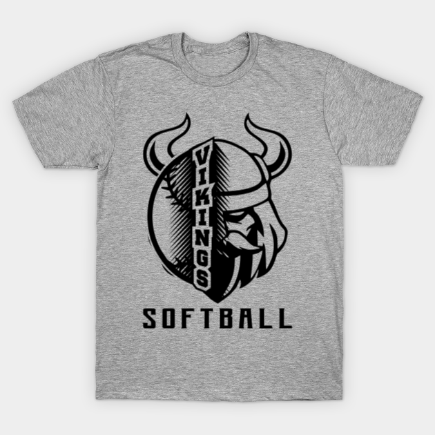 Discover Vikings Softball Sport - White - T-Shirt