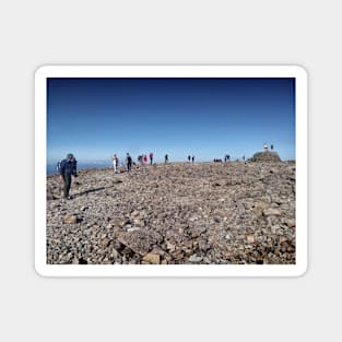 Reaching the top - Summit of Ben Nevis Magnet