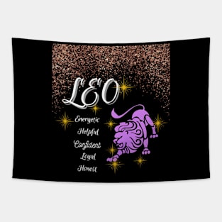 Leo ♌🦁 Zodiac Sign Astrology Tshirt Tapestry