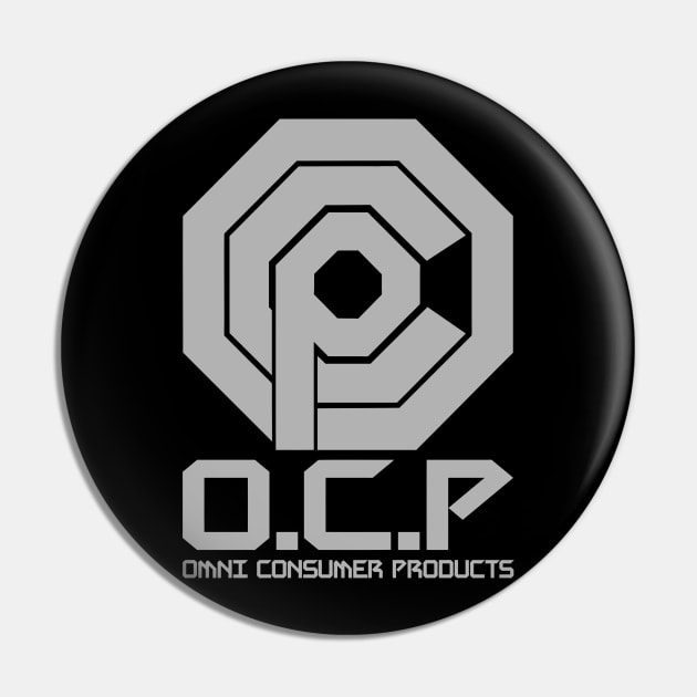 Omni Consumer Products Logo (Robocop) Pin by CultureClashClothing