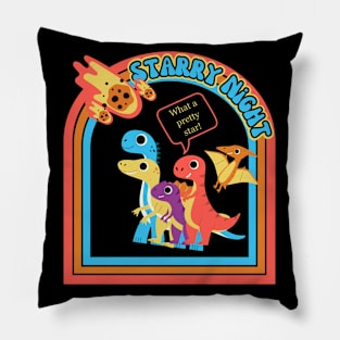 Funny Dinosaur Extinction Pillow