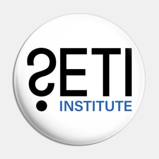 Search For Extraterrestrial Intelligence (SETI) Logo Pin