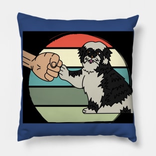 Best Retro Dog Owner Of All Time Pillow