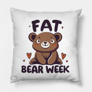 Fat bear week Pillow