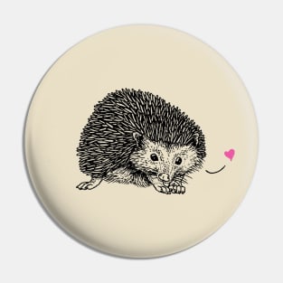 Hedgehog Pin