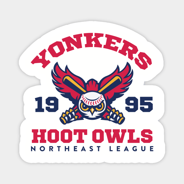 Yonkers Hoot Owls Magnet by JP