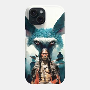 National Native American Heritage Month: "The Strength of the Wolf is the Pack, and the Strength of the Pack is the Wolf" Osage Nation Proverb Phone Case