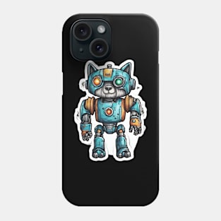 Robot Drawing Art Phone Case