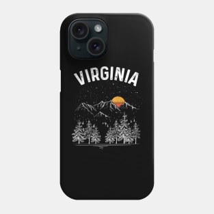 Vintage Retro Virginia State Phone Case