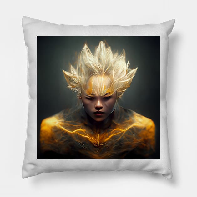 Just Saiyan - DBZ inspired design. Dragon ball Z Pillow by Wear it Proudly