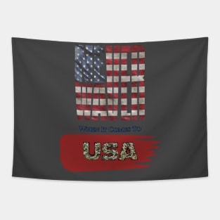 Never Waver When it comes to the USA Tapestry