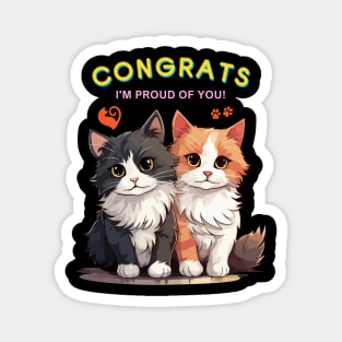 Cats In Love Magnet