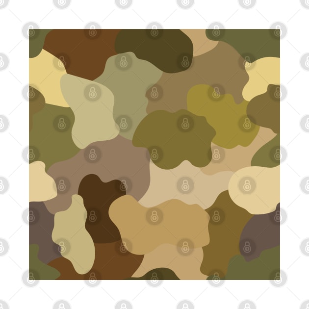 Abstract military or hunting camouflage background by IrinaGuArt