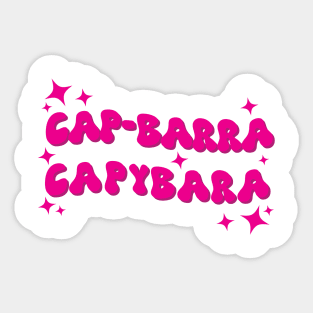 Cute funny capybara with a doughnut for capybara lovers Sticker for Sale  by Yarafantasyart in 2023