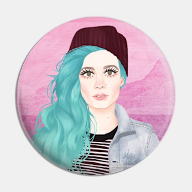 Halsey Pin by attkcherry