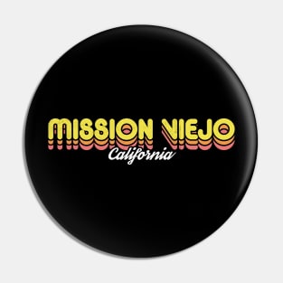 Retro Mission Viejo California Pin