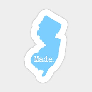 New Jersey Made NJ Blue Magnet