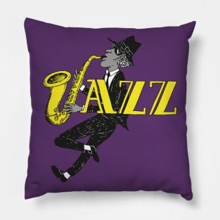 swing jazz Pillow