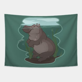 Hippo Float Tapestry