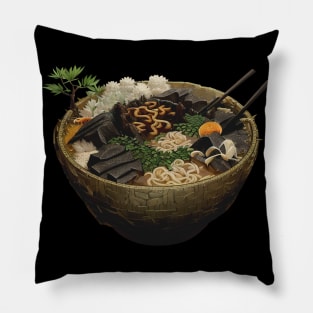 Japanese Garden Ramen Soup Pillow