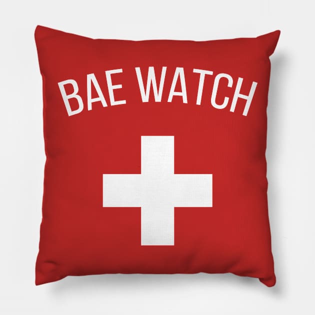 Bae watch Pillow by hoopoe