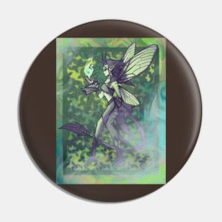 Green Fairy Pin