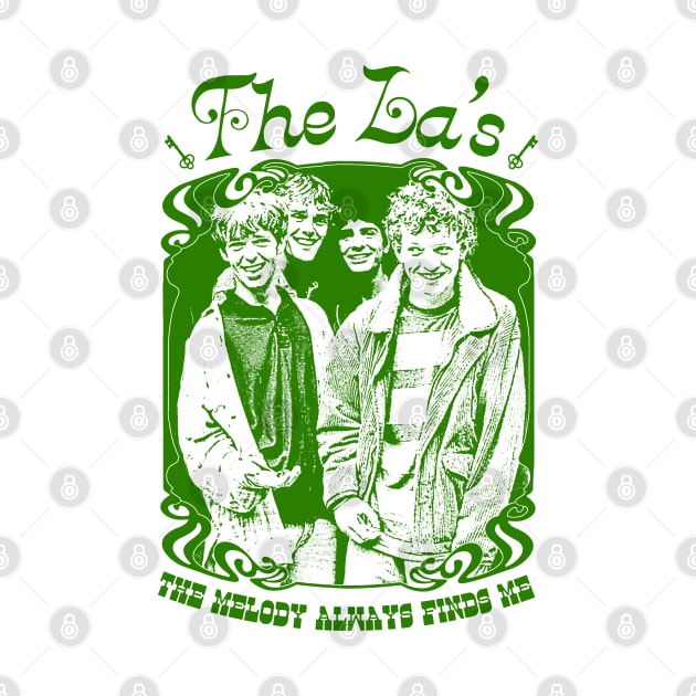 The La's / Original Retro Psychedelic Design by DankFutura