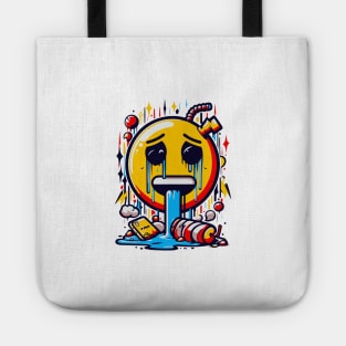 emoji funny Tote