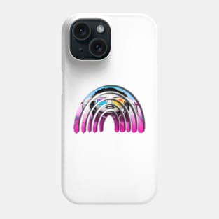 classic rainbow sunflowers Phone Case