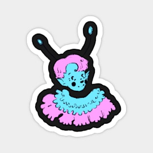 Bug Fairy Portrait Sticker Magnet