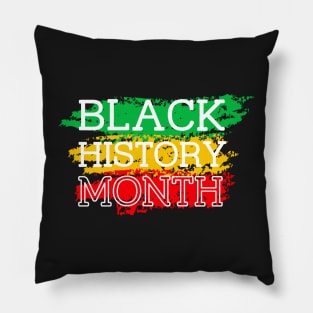 Black History Month Pillow