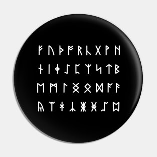 Runic Alphabet [Futhorc] Pin