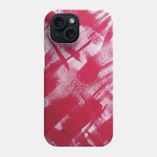 Abstract painting red Phone Case