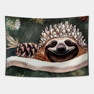 Blessed Sloth, Christmas Tapestry
