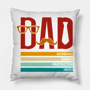 Dad Husband Daddy Protector Hero Lover Father Pillow