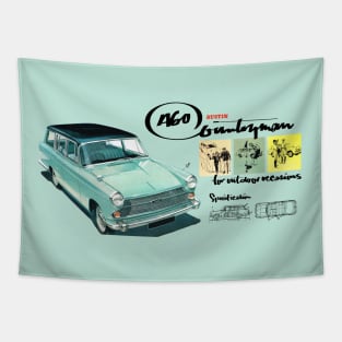 AUSTIN A60 COUNTRYMAN - advert Tapestry