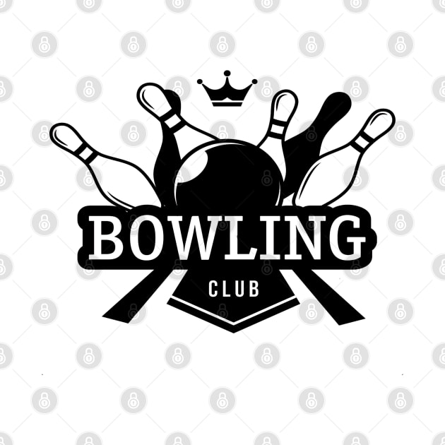 Bowling Club by Brainable ART