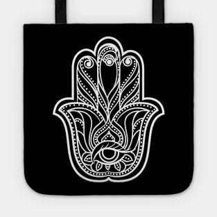 Amulet Hamsa or Hand of Fatima Tote