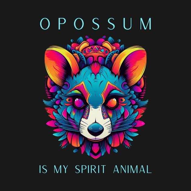 Opossum Is My Spirit Animal by RefinedApparelLTD