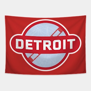 Detroit Red Wings Hockey Tapestry