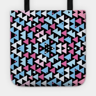 Kaleidoscope Pastel Arrow Pattern Tote