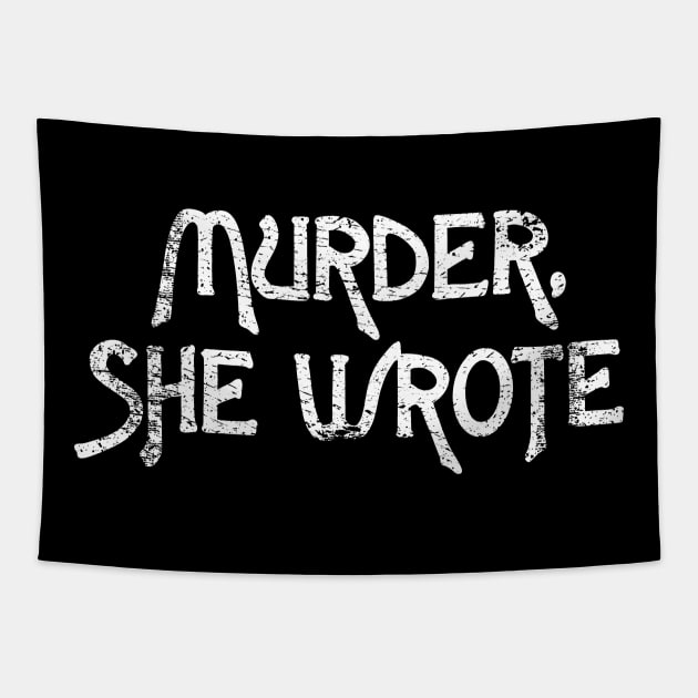 murder she wrote Tapestry by Brunocoffee.id