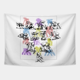 Mech Medley 2 Tapestry