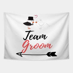 Team Bride Bird / Bachelorette Party / BrideParty Tapestry