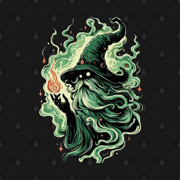 Green Wizard by katzura