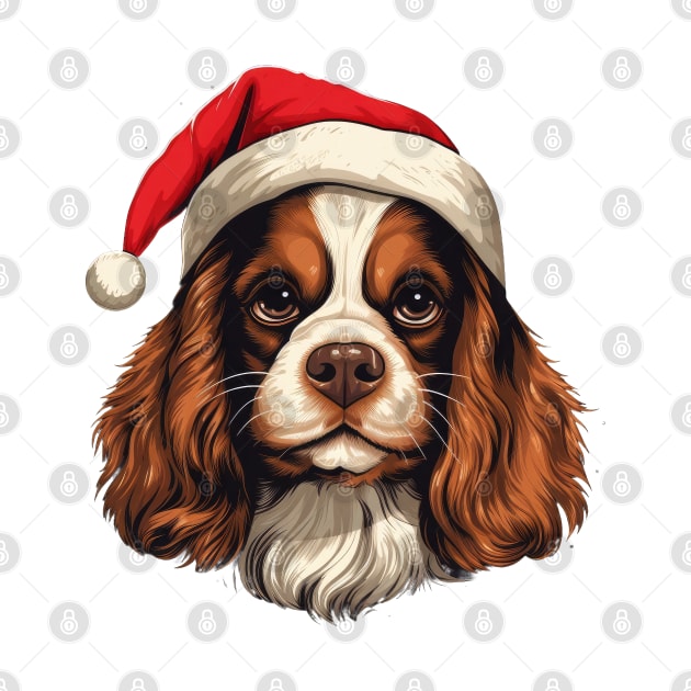 Cavalier King Charles Spaniel Christmas by MZeeDesigns